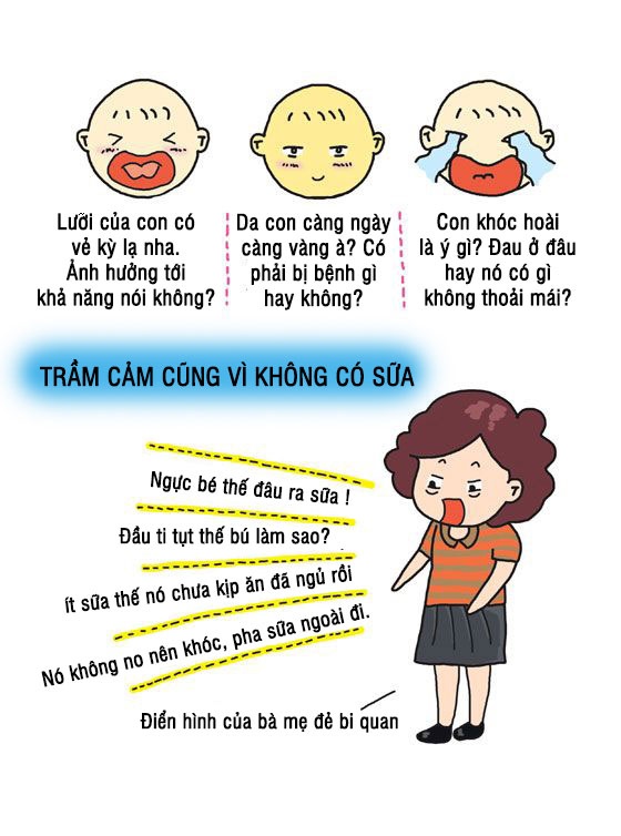 Hàng tá lý do khiến mẹ dễ trầm cảm sau sinh