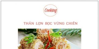 Món ngon 50.000 đồng: Thăn lợn bọc vừng chiên 
