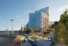 Thiết kế cho tòa nhà phủ kính đầy ấn tượng