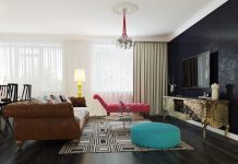 Bạn có dám làm tường tối màu trong nhà? 1