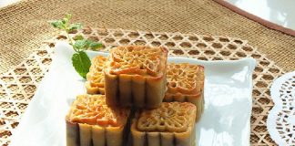 Làm bánh nướng nhân đậu đỏ cho trung thu thêm vui