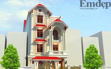 Thiết kế biệt thự phố đẹp giữa lòng Hà Nội