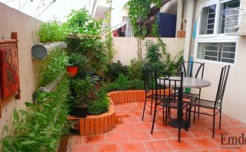 Ban công 8m2 đủ rau ăn quanh năm cho cả nhà