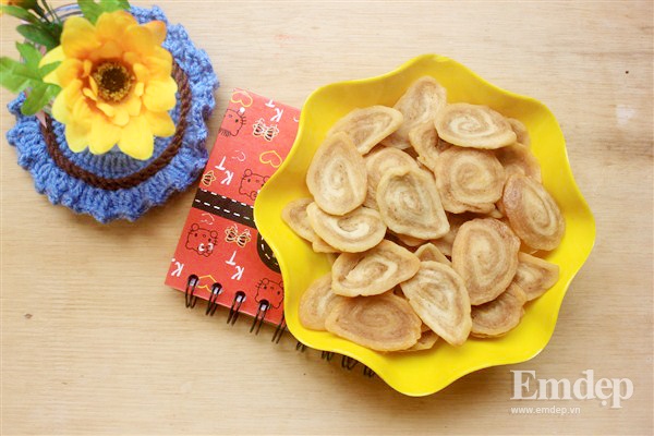 Bánh tai heo giòn thơm ăn hoài không chán