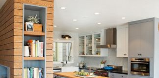 Muôn vàn cách bày trí sách cho phòng bếp thêm phần độc đáo