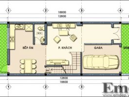 Tư vấn xây nhà phố hai tầng một lửng xinh xắn ở Bình Dương