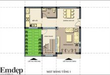 Xây nhà hai mặt tiền ấn tượng nhất phố 