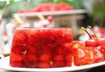Bánh pudding cherry vừa ngon vừa mát Bánh pudding cherry vừa ngon vừa mát