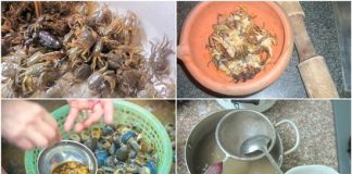 Thanh mát món canh cua hoa thiên lý cho ngày nắng nóng