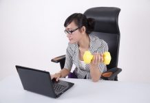 Giúp dân văn phòng giảm cân ngay cả khi làm việc Giúp dân văn phòng giảm cân cả khi làm việc