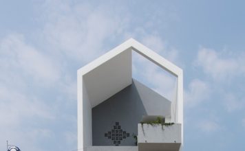 Thiết kế ngôi nhà ống ở Nha Trang có mọi phòng đều mở ra vườn