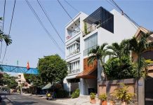 Thiết kế ấn tượng của ngôi nhà mặt phố tại Sài Gòn