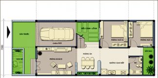 Xây nhà phố đơn giản một tầng rưỡi vẫn xinh ở Thanh Hóa