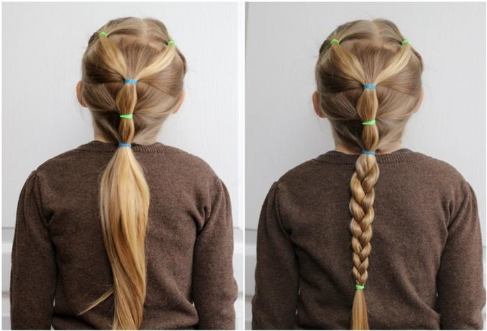 10 kiểu tóc đơn giản làm điệu cho bé gái