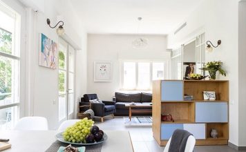 Ấn tượng với căn hộ trắng xanh mát mắt của cặp anh em ruột