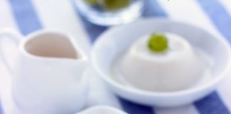 Ngon tuyệt thạch sữa chua vị oải hương 