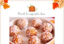 Ngắm thì xinh, ăn thì thích – Bánh bí ngô phủ dừa Ngắm thì xinh, ăn thì thích - Bánh bí ngô phủ dừa