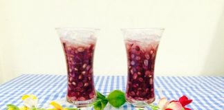 Chè ngô tím bột khoai mát lạnh chiều hè