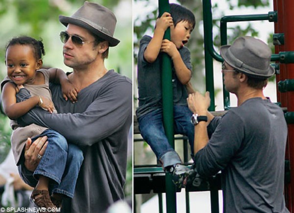6 điều khiến  Brad Pitt trở thành một ông bố tuyệt vời của Hollywood
