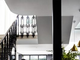 Thiết kế nhà ấn tượng với tông màu đen chủ đạo 1