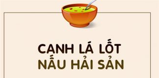 Canh lá lốt nấu tôm ’đổi gió’ cuối tuần