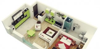 Tham khảo những mẫu căn hộ nhỏ siêu đẹp dành cho vợ chồng mới cưới