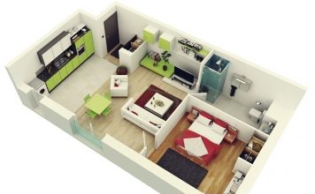 Tham khảo những mẫu căn hộ nhỏ siêu đẹp dành cho vợ chồng mới cưới