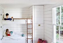 Khéo bài trí hai giường gọn xinh trong một phòng ngủ 