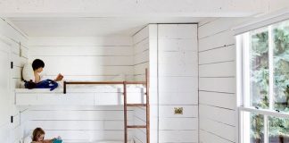 Khéo bài trí hai giường gọn xinh trong một phòng ngủ 