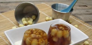 Thạch hạt sen nhãn nhục