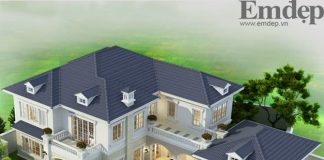 Tư vấn xây nhà vườn xanh phong cách châu Âu hoành tráng