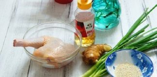 Làm gà nướng mè hấp dẫn bằng nồi cơm điện