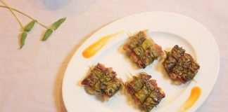 Thịt chiên lá mắc mật đơn giản mà ngon miệng