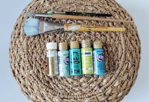 Sơn giỏ đựng đồ đơn giản và sáng tạo 1