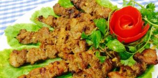 Cách làm thịt xiên nướng thơm ngon hấp dẫn