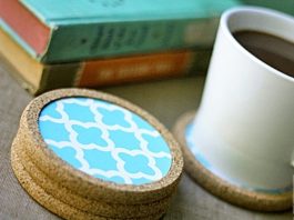 13 mẫu khay lót cốc sáng tạo và dễ làm, bạn có muốn thử?