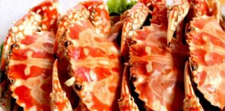 Ăn ghẹ có thể gây nhiễm độc tố nếu ăn sai cách. Ảnh minh họa.