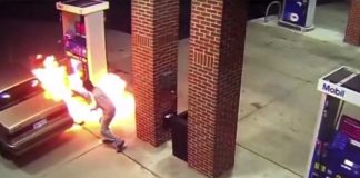 Làm cháy cả trạm xăng vì… đốt lửa để đuổi nhện