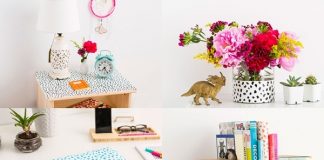 Thích thú với ứng dụng dán đề can trang trí vật dụng trong nhà