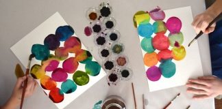 Những mẫu tranh treo tường hoàn thành trong nháy mắt