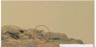 Phát hiện tượng Phật trên sao Hỏa