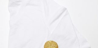 Trang trí áo thun với họa tiết trái tim chỉ trong 5 phút