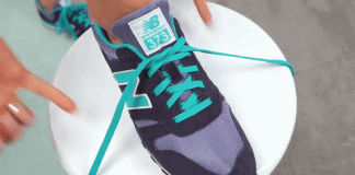 Mẹo buộc dây giày chỉ mất 2 giây 