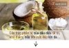 dùng dầu dừa sai cách 