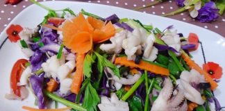 Mực xào thập cẩm ngon không dừng được đũa