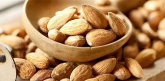 bột hạnh nhân làm đẹp 