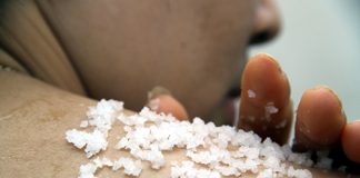 muối tắm tự chế 