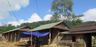 Hiện trường xảy ra vụ án mạng