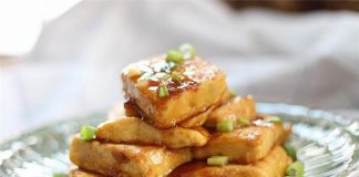 Công thức đậu phụ om trứng siêu độc đáo