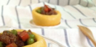 Hũ thịt xào đậu Hà Lan xinh yêu vô cùng